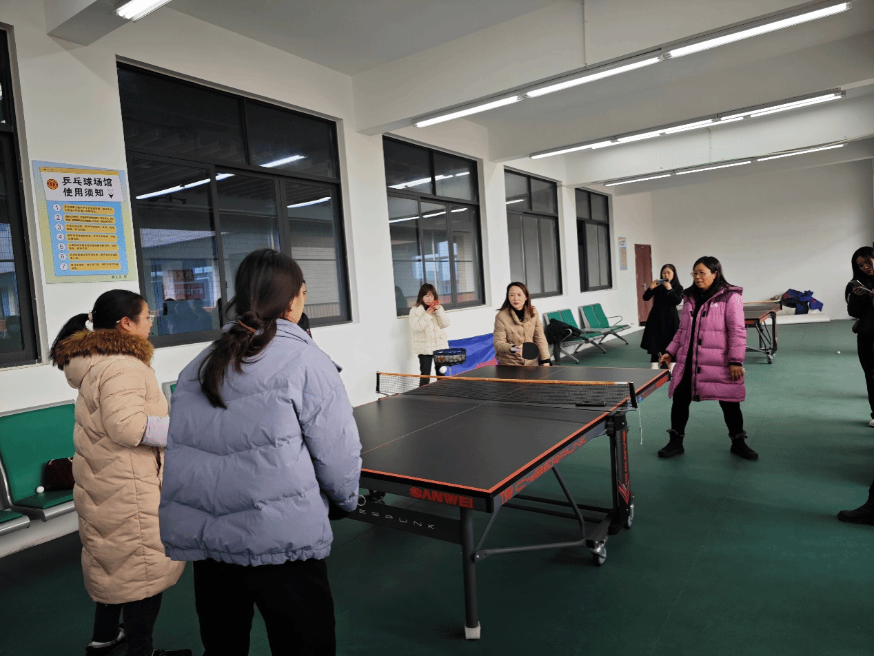 强体魄 美生活女会员职工乒乓球技能提升培训活动